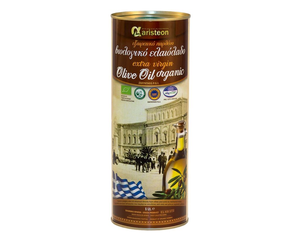 Orgaaniline Extra Virgin külmpressitud Kreeka oliiviõli 500ML