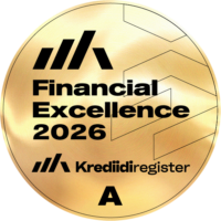 Krediidiregister Financial Excellence 2026, A-reiting