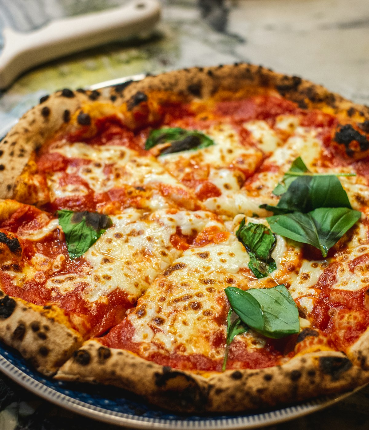 Pizza chilioliiviöljyllä