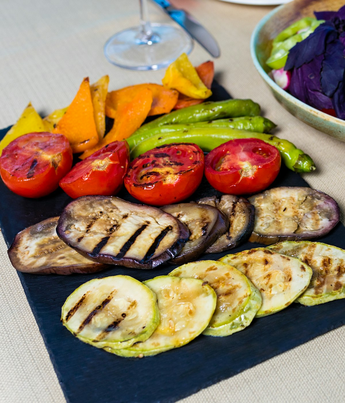 Grillatut kasvikset