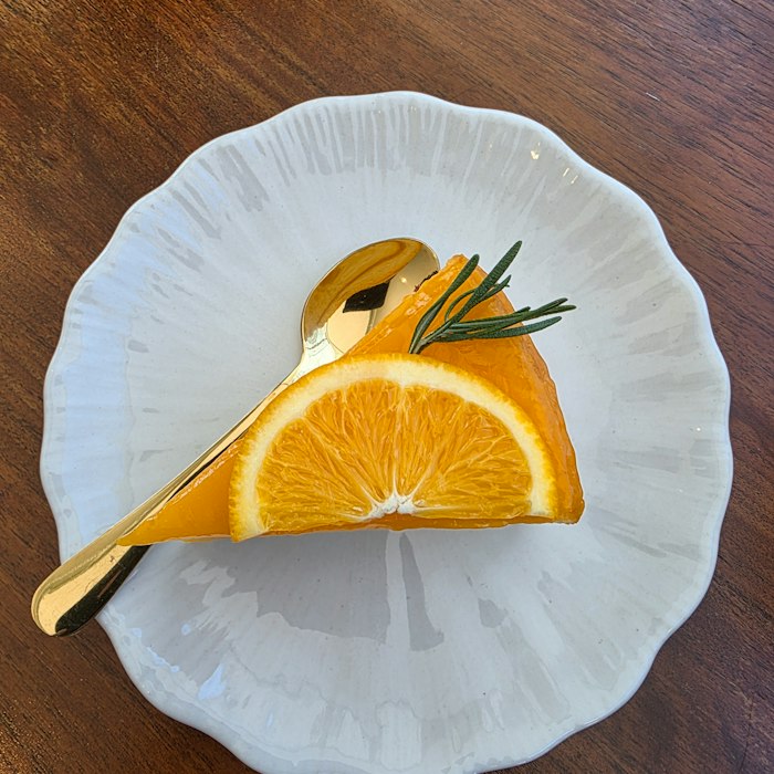 Ruokaidea appelsiinioliiviöljyllä